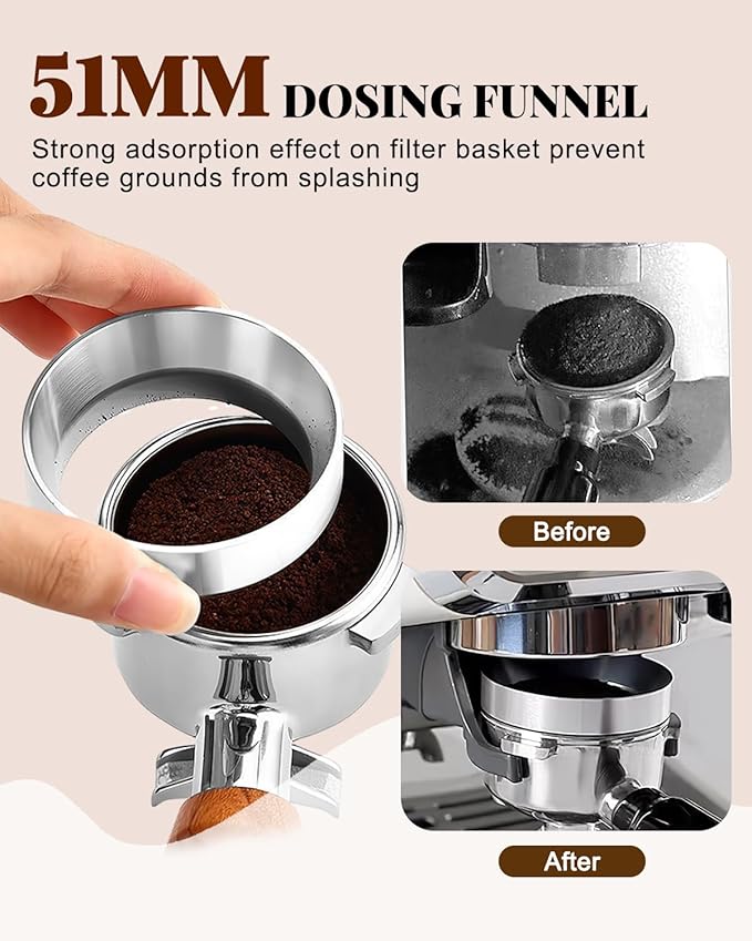350ML Cup & 51MM Espresso Kit and 53MM Espresso Kit