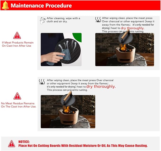 Smash Burger Press Kit 56 Pcs,7.9 Inch Cast Iron Hamburger Smasher Tool,Grill Press,Bacon Press,Burger Smasher For Grill And Griddle Accessories,Barbecues And Tailgates