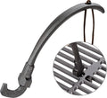 Charcoal Grill Grids Lifter Tool, Cooking Grates Mover Hook - Hot Surfaces Gripper, Chargriller Parts Replacement, Pit Boss, Vision, Big Green Egg Grate Lifter Accessories. Easily Moving Grilling Nets