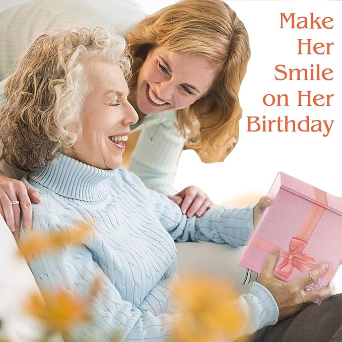 70th Birthday Gifts For Women - Happy Birthday Basket Box for Best Friends, Female Mom, Wife, Daughter, Sister, Girlfriend, Coworker, Bestie
