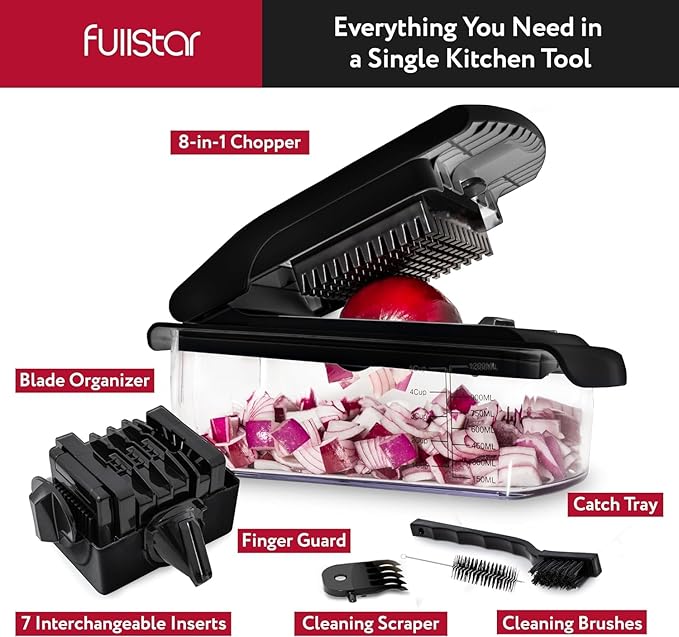 fullstar Bundle: Chopper - 2 pc Silicone Lids