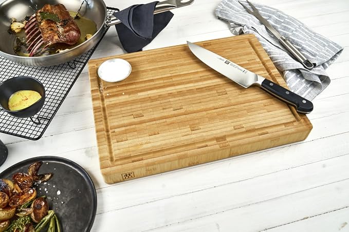 ZWILLING 14-inch x 10-inch x 1.2-inch Bamboo Cutting Board