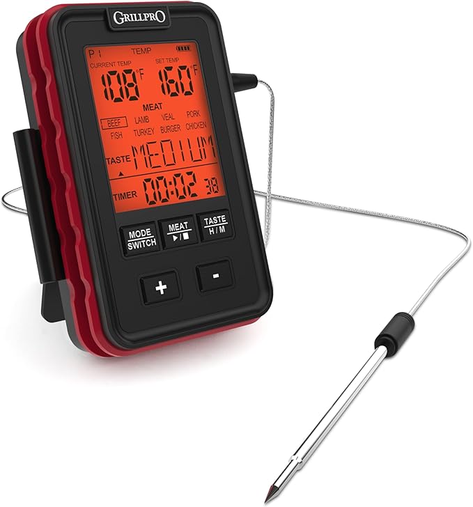 GrillPro 13925 Table Side Grill Thermometer