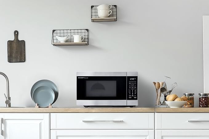 Sharp SMC0962KS 0.9 cu. ft. 900W Stainless Steel Countertop Microwave Oven