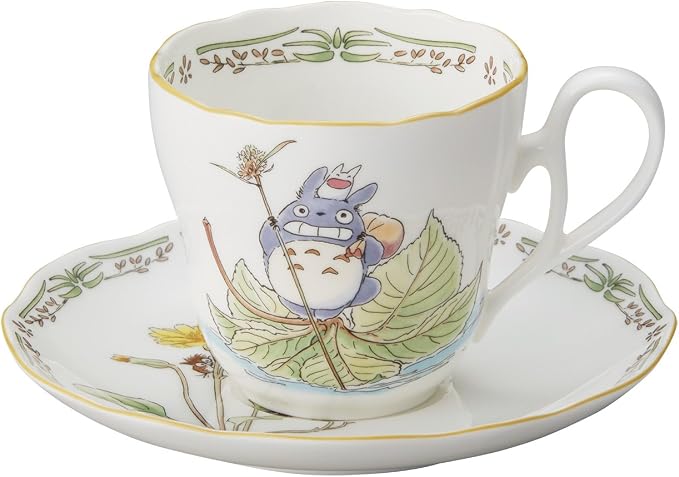 Noritake TT97889/4924-8 Noritake Cup & Saucer (For Both Coffee/Tea), 12.5 fl oz (375 cc), Microwavable, Bone China