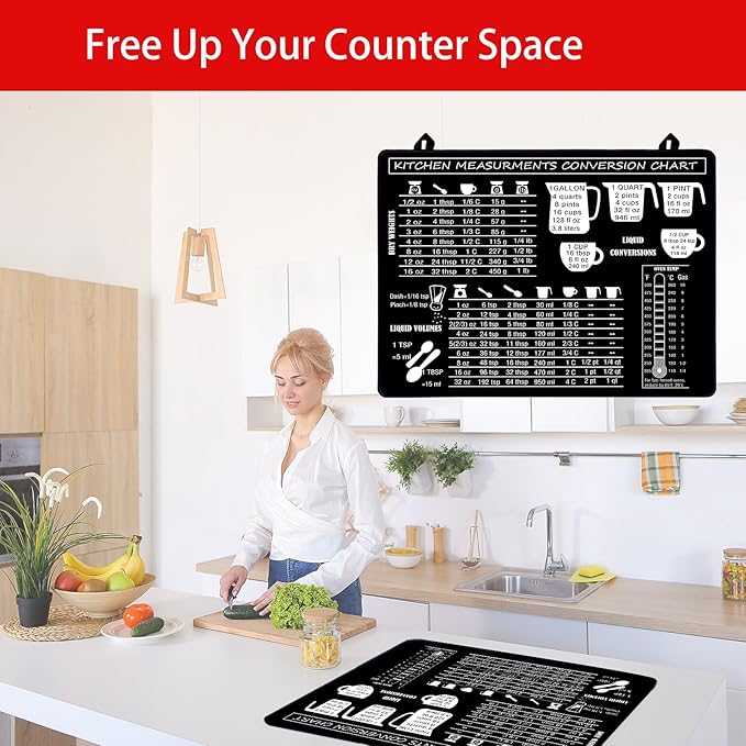 Stove Cover Stove Covers For Electric Stoves Foldable Multipurposeglass Top Protector Thick Natural Rubber Anti-Slip Coating Expands Usable Space (27.9inx20in) (measure33)