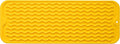 MicoYang Silicone Dish Drying Mat for Multiple Usage,Easy clean,Eco-friendly,Heat-resistant Silicone Mat for Kitchen Counter,Sink,Bar,Bottle,or Cup Yellow M 17 inches x 6 inches