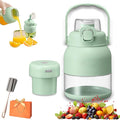 Blender Mini Japan, BPA-Free Electric Citrus Juicer 17 oz, With Straw And Two Lids, Portable Personal Blender for Smoothies, Shakes, Food Prep & Frozen Blendin (1PCS)