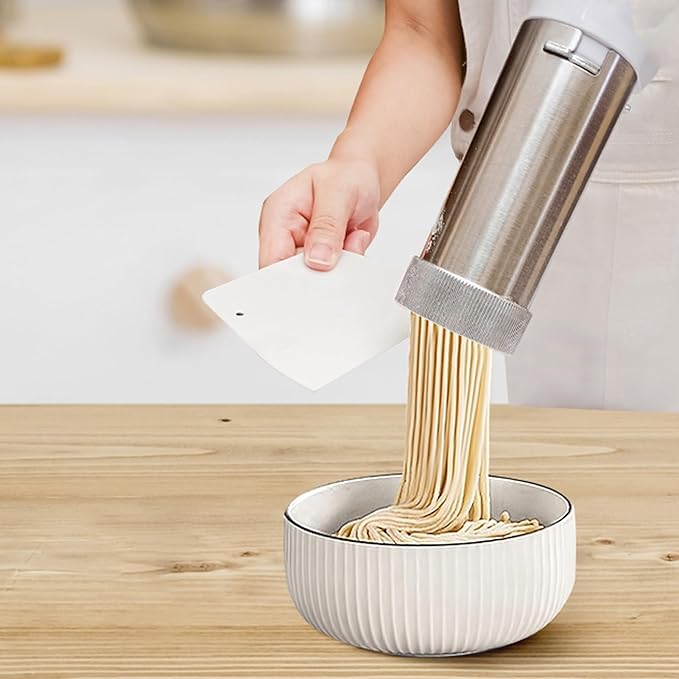 Handheld Noodle Maker, Rechargeable Electric Pasta Maker Machine Automatic Mixers Kitchen Aid Attachments Pasta Noodle Ramen Maker Machine Kitchen Aid Asseccories Pasta Tools