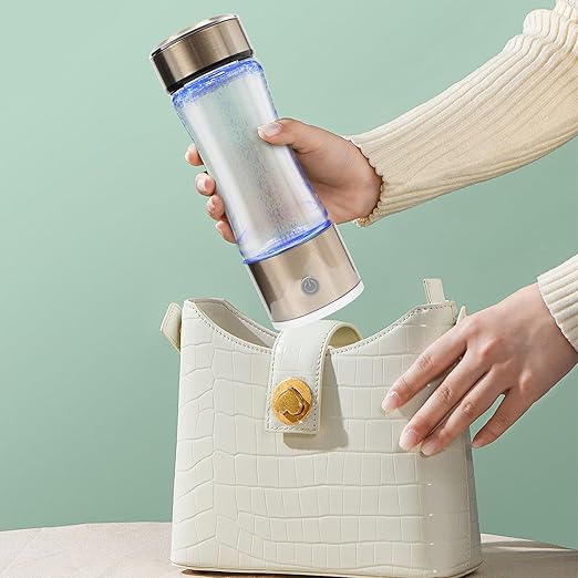 Hydrogen Water Bottle - 1700PPB Hydrogen Water Generator, 12oz Portable Hydro Water Machine, Perfect for Gym,Travel,Office,for Friends,Family