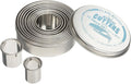 Ateco Plain Edge Round Cutters in Graduated Sizes, Stainless Steel, 11 Pc Set