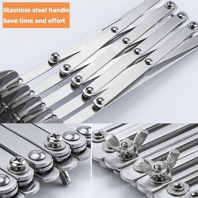Food Grade Stainless Steel Pizza Cutter Multi-Wheel Dough Divider Pastry Knife Baking Cutter (5, Wheel)