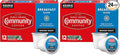 Community Coffee Breakfast Blend, Medium Roast Single-Serve Keurig K-Cup Pods, 12 Count (Pack of 2)
