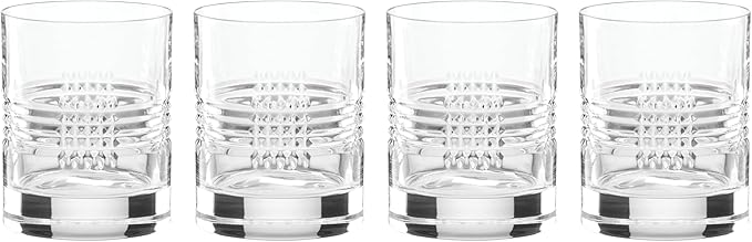 Reed & Barton Reed and Barton 894596 Sloane Double Old Fashioned, Set of 4