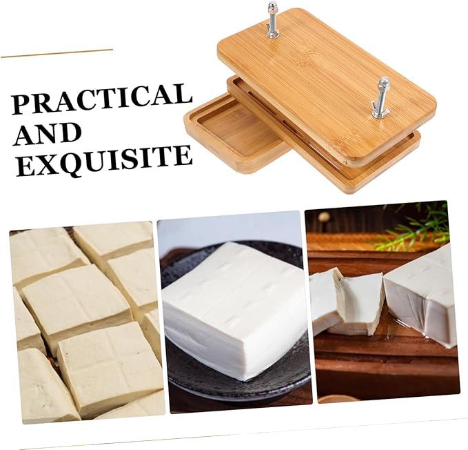 Homemade Tofu Mold Bamboo Tofu Press Maker Presser Box Molds Bean Curd Diy Tools