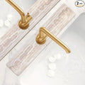 Diatomite Faucet Mat for Kitchen Sink Protector Stone Quick Dry Around Faucet Absorbent Mat Kitchen Sink Protector Water Catcher Splash Guard Stone Drying Tray for Bathroom Counter Accessories Decor