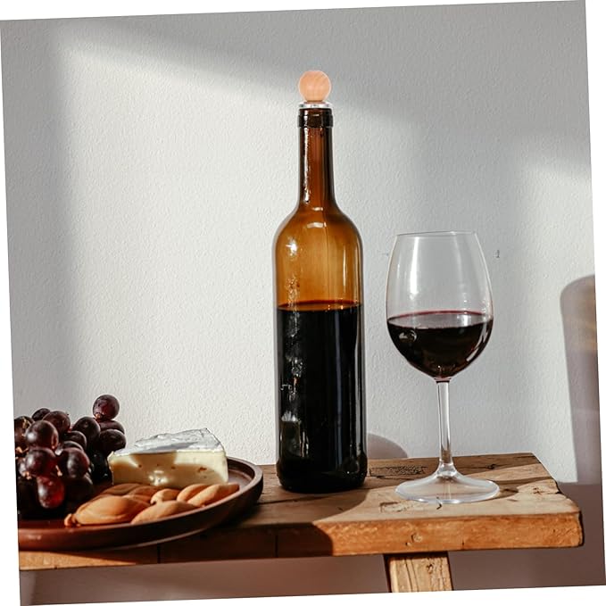 PRETYZOOM 16pcs Stunning Decorative Wine Stoppers Bottle Stopper Seal Cover for Wine Lovers