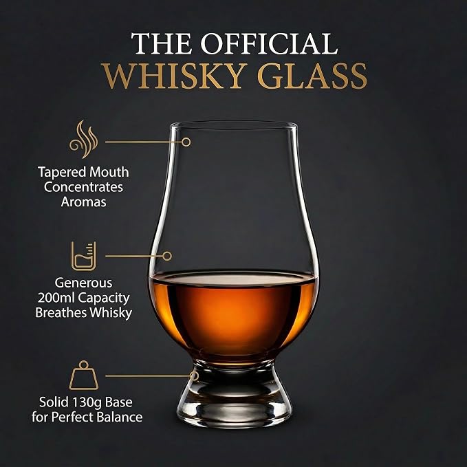 GLENCAIRN Whiskey Glass, Set of 6 in Trade Pack