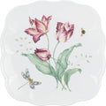 Lenox 788578 Butterfly Meadow Accent Plate, Multicolor, 1 Count (Pack of 1),White