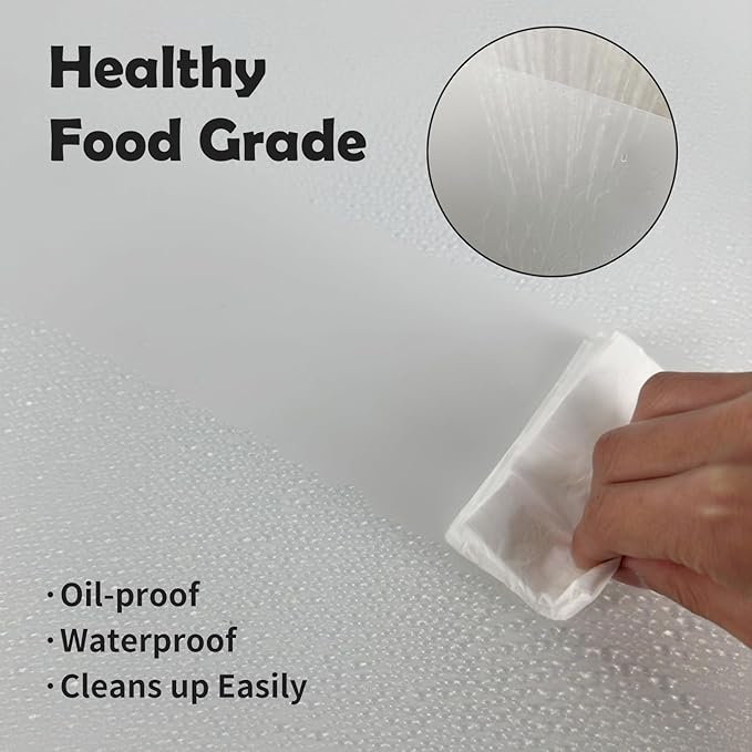 Silicone Mats for Kitchen Counter, 78.7''x 23.6''(200cmx60cm) Largest Heat Resistant Counter Mat Kitchen Island Waterproof Thicken Non-slip Countertop Protector Mat, Light Gray