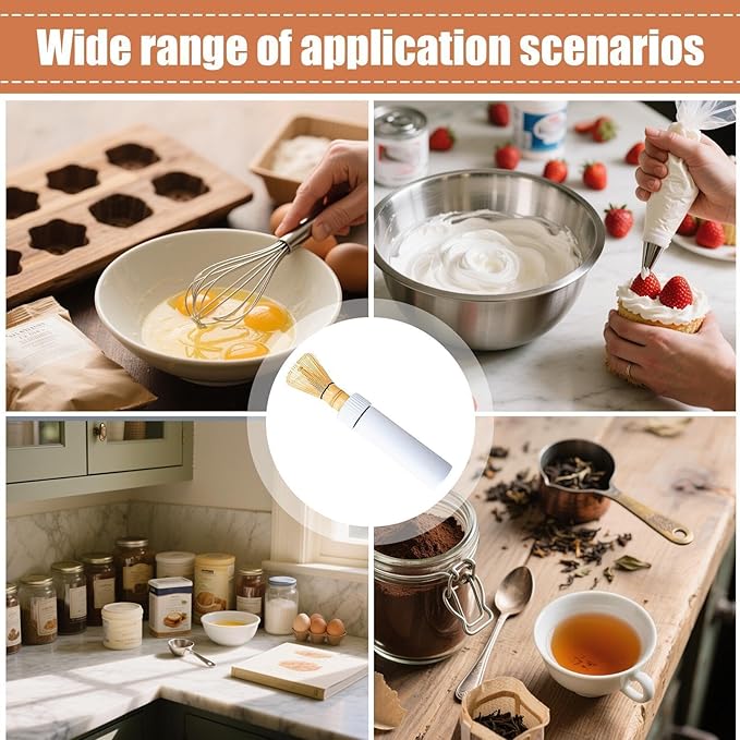 Electric Frother - Handheld Rechargeable Blender for Creamy Drinks, Durable Stainless Steel Whisk with Easy Grip Design, Eggs Stirrer for Coffee Latte Milk Cappuccino Hot Chocolate Picnic Kitchen Home