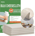 Olicity Cheese Cloth Roll,Grade 100,3x60Ft, 180 Sq Feet,Reusable Cheese Cloth Closed Edges Fabric Fine Mesh Cloth,Unbleached Cotton Muslin Bulk Cheesecloth Roll for Straining,Cooking,Crafts - 20 Yards