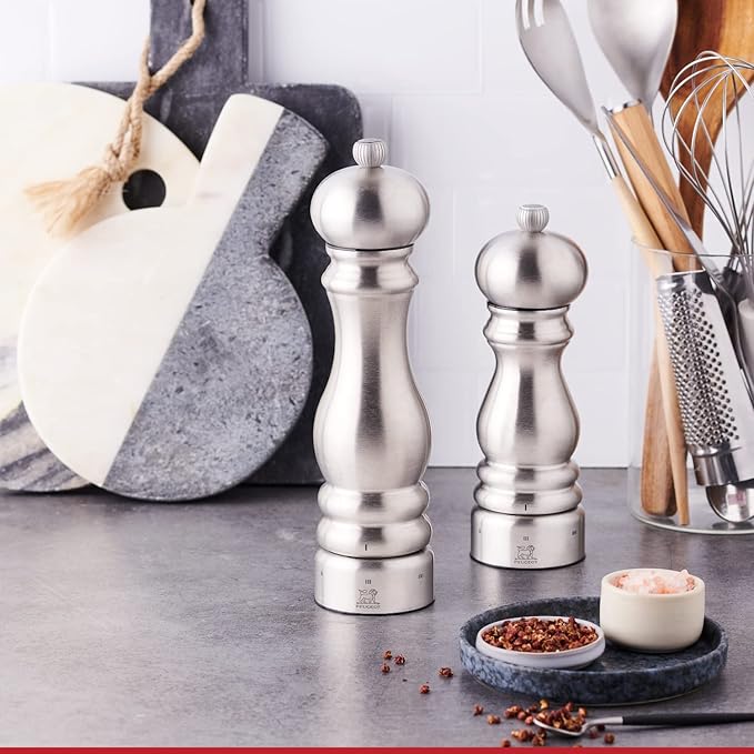 Peugeot Paris Chef u'Select Stainless Steel 30cm - 12" Salt Mill