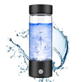 420ml Hydrogen Water Bottle Portable Hydrogen Water Ionizer Machine USB Rechargeable Hydrogen Water Generator,Hydrogen Rich Water Glass Health Cup for Home Travel