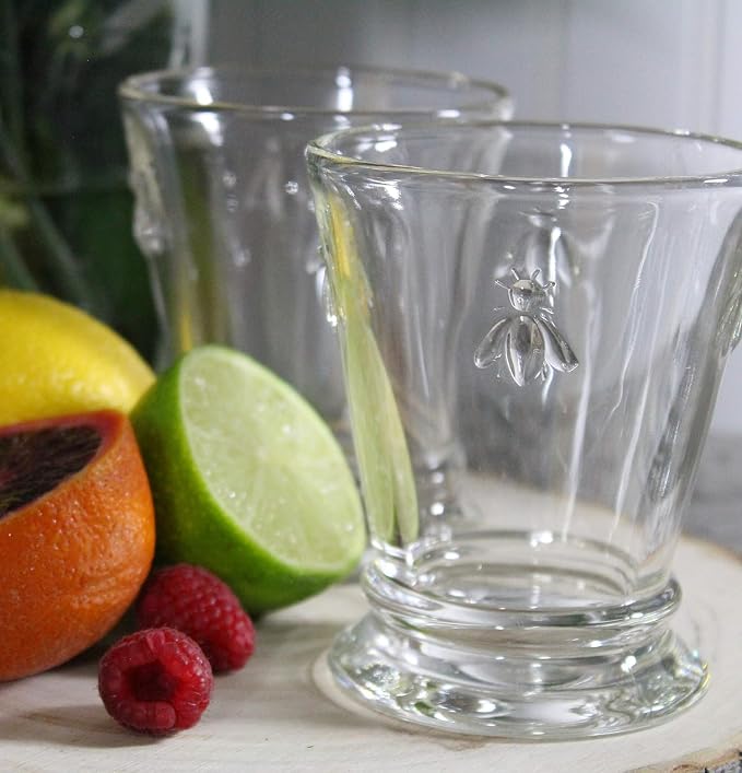La Rochere Bee Tumbler Set/6 - La Rochere Bee Glassware Sets