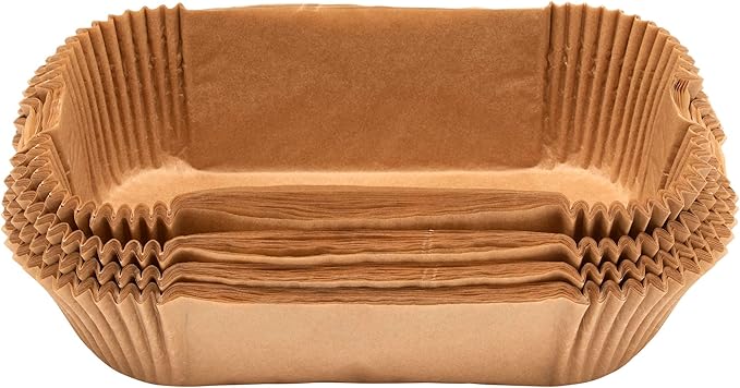 DecoPac 2lb Loaf Pan Liners, 100 Pack, Non-Stick Siliconized Greaseproof Paper, Baking Liner for Baking Bread, Cakes, Banana Bread, Parchment Paper, Air Fryer Liner