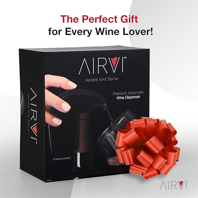 Automatic Wine Dispenser - Electric Aerator Pourer Spout and Decanter, Hands-Free, No-Spill, No-Drip – Enhances Aroma and Flavor – Premium Gifts, Accessories for Wine Lovers, Drinkers