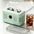 Portable Ice Maker Countertop, Ice Maker Machine with Heat Dissipation Holes, Rapid Ice Making for Milk Tea, Coffee, Juice, Beverages