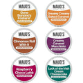 Maud's Flavored Coffee Pods Variety Pack, 24 ct, 6 Assorted Flavors, Medium Roast Flavored Coffee in Single Serve Pods – 100% Arabica Beans, Compatible with Keurig K Cups Maker