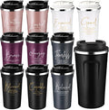 Meanplan 10 Set Christian Church Gift Bible Verse Tumbler Bulk 17oz Coffee Cup Religious Inspirational Tumbler for Women Men Church Member Grandparents Pastor Clergy(Multicolor, Bible Word Theme)