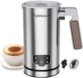 4-in-1 Milk Frother for Coffee, Automatic Warm and Cold Foam Frother, One-Touch Milk Steamer and Frother for Coffee, Latte, Cappuccino, Macchiato, Hot Chocolate, Matcha, Easy to Clean
