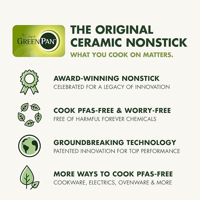 GreenPan Advanced 10.5”x 20” Electric Griddle with Warming Drawer, Healthy Ceramic Nonstick PFAS-Free Coating, Temperature Control, Easy and Versatile Countertop Meals, Dishwasher Safe, Graphite