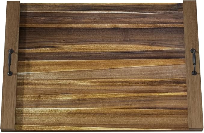 Gas Stove Top Cover: Acacia 30 * 22 Inches Electric Stovetop Covers, Noodle Board with Handles, Wood RV Cutting Board for Kitchen Counter