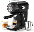 XIXUBX Espresso Machine, 20Bar Compact Espresso Maker with Milk Frother, PID Temperature Control, Low Vibration Coffee Maker for Small Kitchen, Home, Brews Latte, Cappuccino