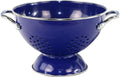 Calypso Basics by Reston Lloyd Powder Coated Enameled Colander, 1.5 Quart, Indigo,8705