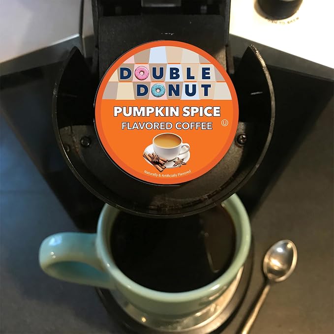Perfect Samplers Pumpkin Spice Coffee Pods Variety Pack, Medium Roast Coffee for Keurig K Cups Machines, Pumpkin Coffee Pods Sampler, 50 Count