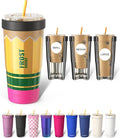 Frost Buddy Togo Buddy | 30 oz Stainless Steel Vacuum Insulated Tumbler | To Go Coffee Cup – Iced Coffee Cups, Iced Coffee Sleeve, Travel Mug, Thermal Cup for Hot & Cold Drinks, Dunkin Cup (Pencil)