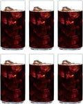 Toyo Sasaki Glass USURAI B-09129 Whiskey Glass, Rock Glass, 18.0 fl oz (560 ml), Set of 6, Shatter Resistant, Cup, Made in Japan, Dishwasher Safe