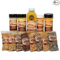 Amish Country Popcorn | 8-4 oz Bags | Air Pop Variety Sampler | Popcorn Kernels and Variety Topping Bundle | Old Fashioned, Non-GMO and Gluten Free