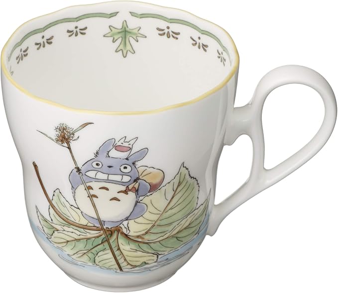 Noritake TT97855/4924-8 My Neighbor Totoro Mug 1 Piece Microwave Safe Bone China Mug