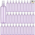 Eccliy 32 Pcs 8 oz Spray Bottles Fine Mist Plastic Spray Bottles Empty Sprayer Hairs Refillable Travel Sprayer with Pump Cap for Cleaning Oils Travel Perfumes (Purple,Clear)