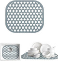 SAMSIER Silicone Sink Protectors Mats (13x11 & 14x12 & 16x12 & 18x16 & 19x14 & 21x16 & 22x13 & 25x16 & 26x14 & 28x14 & 30x16) for Bottom of Kitchen Sink (13”x11”)