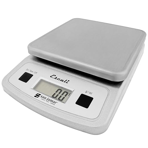 Carlisle FoodService Products SCDG13LP Low-Profile Digital Food/Kitchen Scale, 13lb Capacity