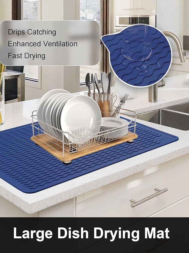 XiFEO Stove Top Covers for Electric Stove, Food Grade Heavy Duty Silicone Glass Stove Top Cover Protector, Induction Cooktop Protector, Heat Resistant Range Ceramic Stove Top Covers Mat, Oven Cover