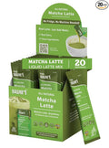Swirl - Matcha Latte - Smooth, Creamy Japanese Green Tea Milk Blend, Single Serve, Travel Ready, No Refrigeration Required - 38g per pack 20 packets