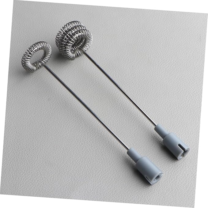 Cabilock Handheld Milk Frother Wand Electric Coffee Mixer Battery-operated Milk Frother Easy to Clean for Daily Use